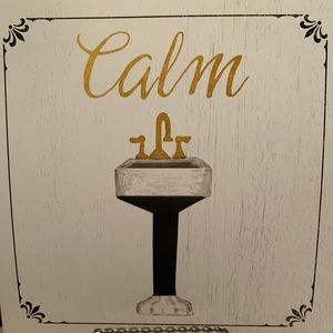 “Calm” print